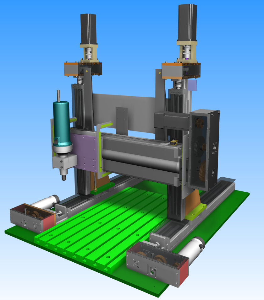 gantry cnc mill